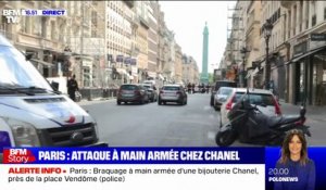 La place Vendôme bouclée après le braquage d'une boutique Chanel