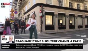 Braquage de la boutique Chanel rue de la Paix : Que sait-on ce matin sur ce coup d'éclat dont les images tournent sur toutes les chaînes depuis hier soir ?