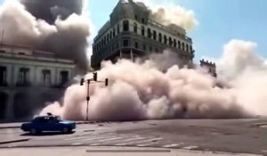 Cuba : De nombreuses  personnes ont été tuées cette nuit après la forte explosion d'un hôtel de luxe à La Havane - Des victimes pourraient encore se trouver sous les décombres