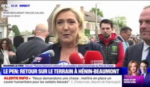Marine Le Pen sur les législatives: "Je suis candidate à ma réélection"