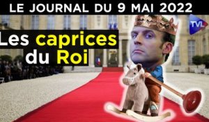Macron : nouveau sacre, nouveau massacre ! - JT du lundi 9 mai 2022