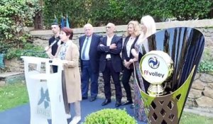 La ville d'Istres met à l'honneur les volleyeuses vainqueures de la Coupe