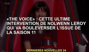 "The Voice" : l'intervention finale de Nolwenn Leroy bouleversera les résultats de la saison 11