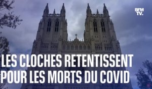 Aux États-Unis, les cloches de la cathédrale nationale de Washington ont retenti 1000 fois en hommage aux morts du Covid-19