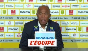 Kombouaré : «Mes joueurs sont des grands malades» - Foot - L1 - Nantes