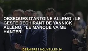 Enterrement d'Antoine Alléno : le geste déchirant de Yannick Alléno, "Le manque me hantera"