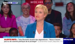 Jean-Luc Mélenchon pas candidat aux législatives: pour Clémentine Autain, "c'est assez cohérent avec son parcours"