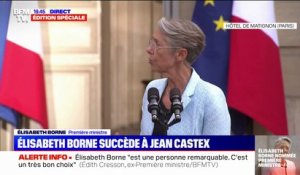 Élisabeth Borne à Jean Castex: "Nous avons des différences, mais nous avons aussi beaucoup de choses en commun"