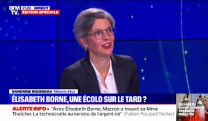 Sandrine Rousseau: "Élisabeth Borne n'est pas de gauche"