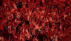 Finale - La joie des 50 000 fans réunis à Francfort sur le penalty du titre