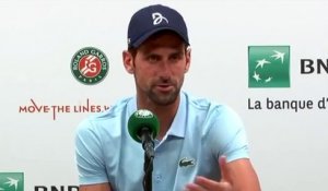 Roland-Garros 2022 - Novak Djokovic : "Je ne suis pas uniquement le joueur qui voudrait toucher la coupe, mais je suis inspiré et motivé d'y arriver"