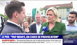 Marine le Pen: "Pap Ndiaye est un choix terrifiant"