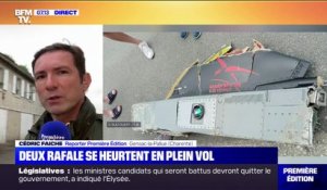 Deux Rafale se heurtent en plein vol et des débris tombent du ciel en Charente