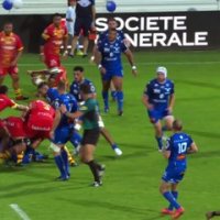 TOP 14 - Essai de Vilimoni BOTITU (CO) - Castres Olympique - USA Perpignan - Saison 2021/2022