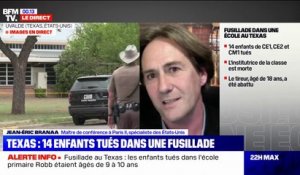 Tuerie dans une école du Texas: "27 écoles ont été touchées" depuis janvier, réagit Jean-Éric Branaa