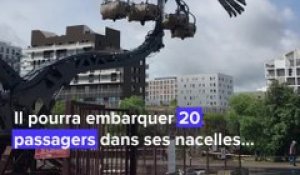 A Nantes, découvrez le Grand Héron du futur Arbre
