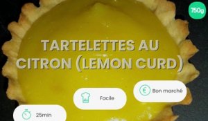 Tartelettes au citron (lemon curd)