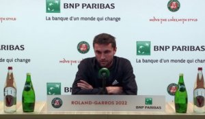 Roland-Garros 2022 - Gilles Simon : "Je ne voulais pas être gêné... je voulais gagner !"