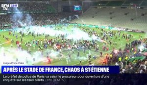 Saint-Etienne: des heurts au stade Geoffroy Guichard après la relégation des Verts en Ligue 2