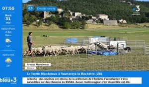 À Vaunaveys-la-Rochette, les agneaux, brebis, céréales, légumes secs et condiments BIO de la Ferme Mandaroux