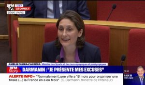 Stade de France: Amélie Oudéa-Castéra exprime ses "regrets" pour les "personnes dont la soirée a été gâchée"