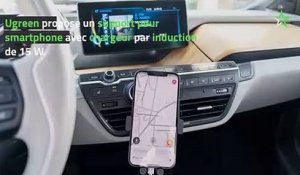 Test Ugreen Wireless Car Charger : un support pour smartphone avec charge sans fil