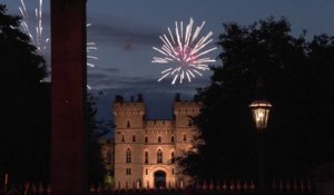 Jubilé d’Elizabeth II: les images du feu d’artifice au château de Windsor