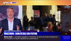 Le projet d'école du futur d'Emmanuel Macron
