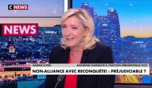 Marine Le Pen : «Eric Zemmour est pour un rétrécissement majeur de notre protection sociale»