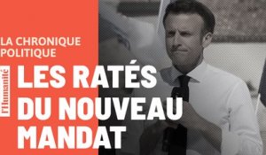 Un début de quinquennat chaotique pour Emmanuel Macron