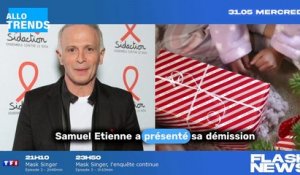 Samuel Etienne quitte la chaîne France Télévisions après six ans.