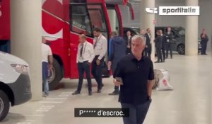 Mourinho se lâche sur l'arbitre : ''P***** d’escroc !''