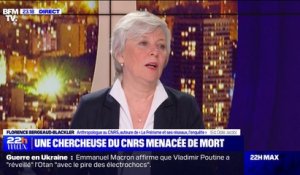 Chercheuse du CNRS menacée de mort: "Je suis accompagnée d'un dispositif de sécurité", explique l'anthropologue Florence Bergeaud-Blackler