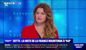 Note de la France maintenue à "AA": "On ne peut que se réjouir de cette décision", affirme Marlène Schiappa