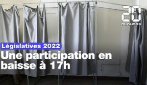 Législatives 2022 : Une participation en baisse à 17h, par rapport au premier tour