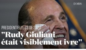 Le soir de l'élection de 2020, Trump n'a écouté que Giuliani... qui était ivre