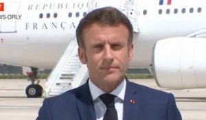 "Aucune voix ne doit manquer à la République" : Emmanuel Macron appelle les français à aller voter dimanche