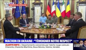 Emmanuel Macron en Ukraine: l'unité européenne au cœur des discussions
