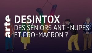 Des séniors anti-NUPES et pro-Macron ? | Désintox | ARTE