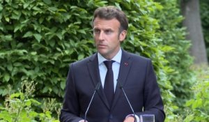 Guerre en Ukraine : Macron soutient l'octroi « immédiat » à l'Ukraine du statut officiel de candidat à l'entrée dans l'UE