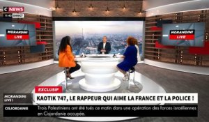 EXCLU - Menacé de mort pour avoir défendu la France et la police, le rappeur Kaotik747 brise le silence sur le plateau de "Morandini Live": "Il y a eu des menaces sur mes enfants. J’ai du mal avec tout ça" - VIDEO