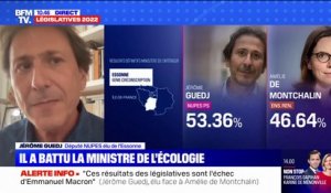 Pour Jérôme Guedj (Nupes), les résultats des législatives sont "l'échec d'Emmanuel Macron"