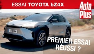 Essai Toyota bZ4X (2022) : premier essai réussi ?