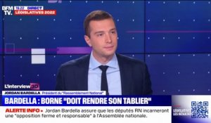 Jordan Bardella: "Marine Le Pen s'installe très naturellement comme la leader de l'opposition"