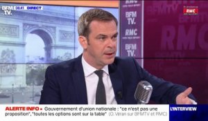 Olivier Véran: "On ne se mettra pas en situation de dépendre des voix du RN, ni de LFI"