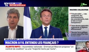 Gilles Platret: "J'ai l'impression que le président est en train de préparer une crise institutionnelle"