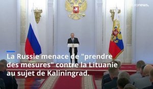 Pourquoi la Russie menace la Lituanie à propos de Kaliningrad ?