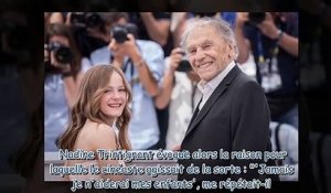 Jean-Louis Trintignant - pourquoi il ne voulait absolument pas aider ses enfants