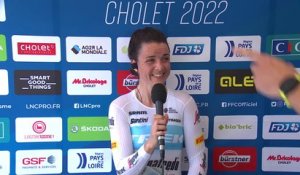 Championnats de France 2022 - CLM - Audrey Cordon-Ragot : "C'est un cri de soulagement à l'arrivée"