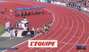 Robert remporte le 800 m devant Tual et Bosse - Athlé - ChF (H)